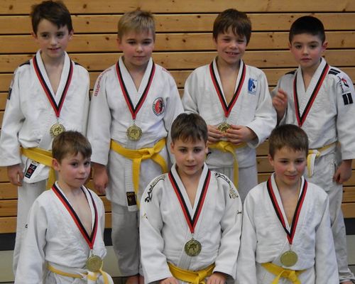 U10 Judoka mit Sigmaringen Meister