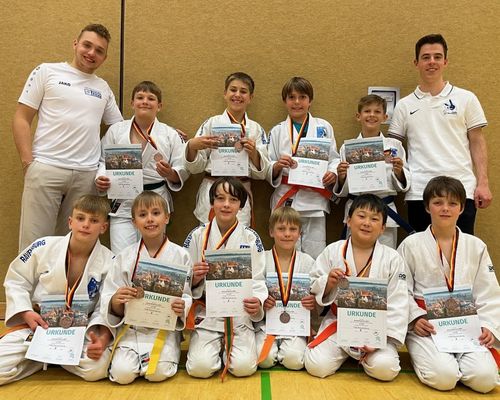 U13-Judoka des TSB Ravensburg überzeugt erneut bei der Landesmeisterschaft
